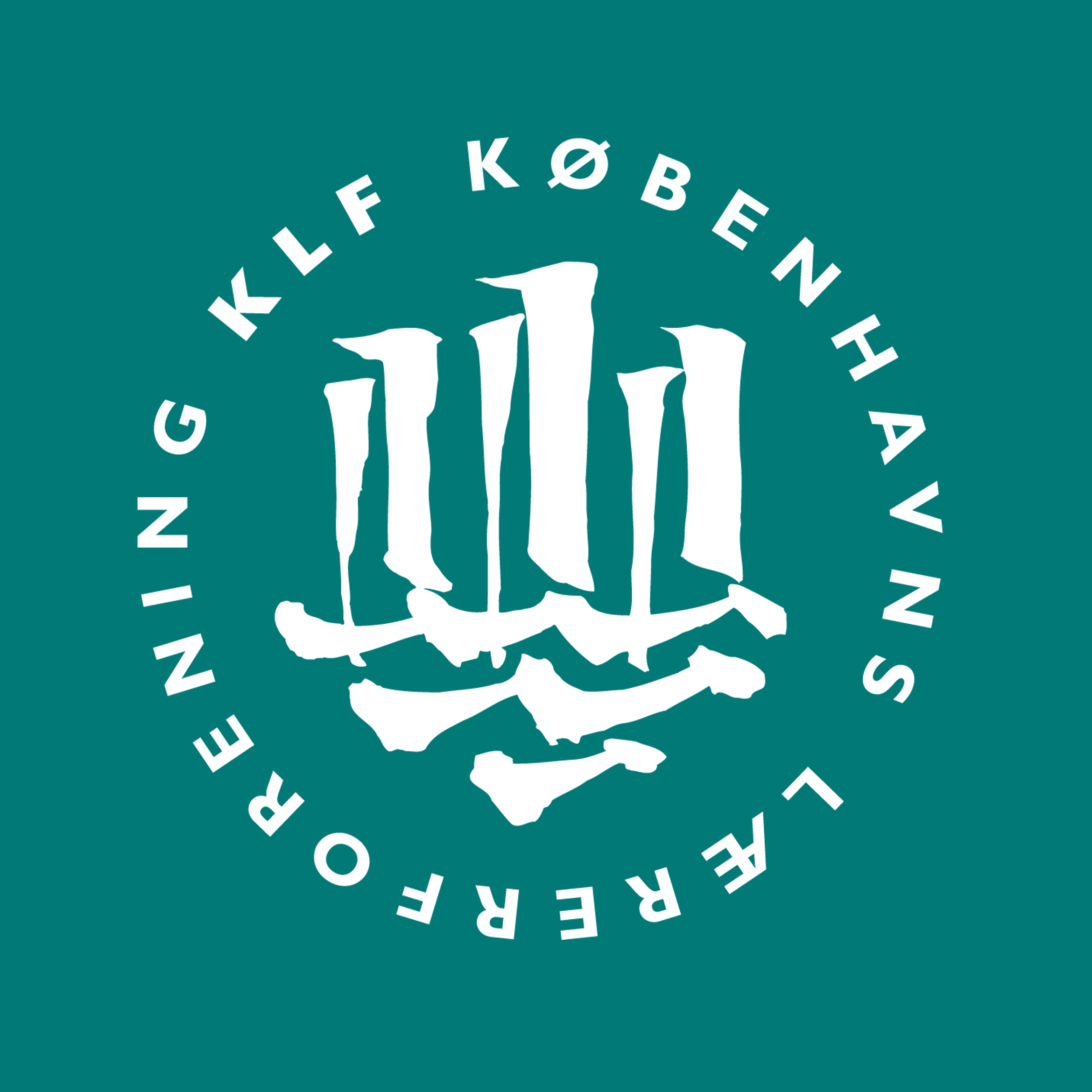 Grønt Baggrund Hvidt Logo Lidt Større