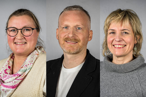 Sussie, Anders Og Jessica, der stiller op til bestyrelsen