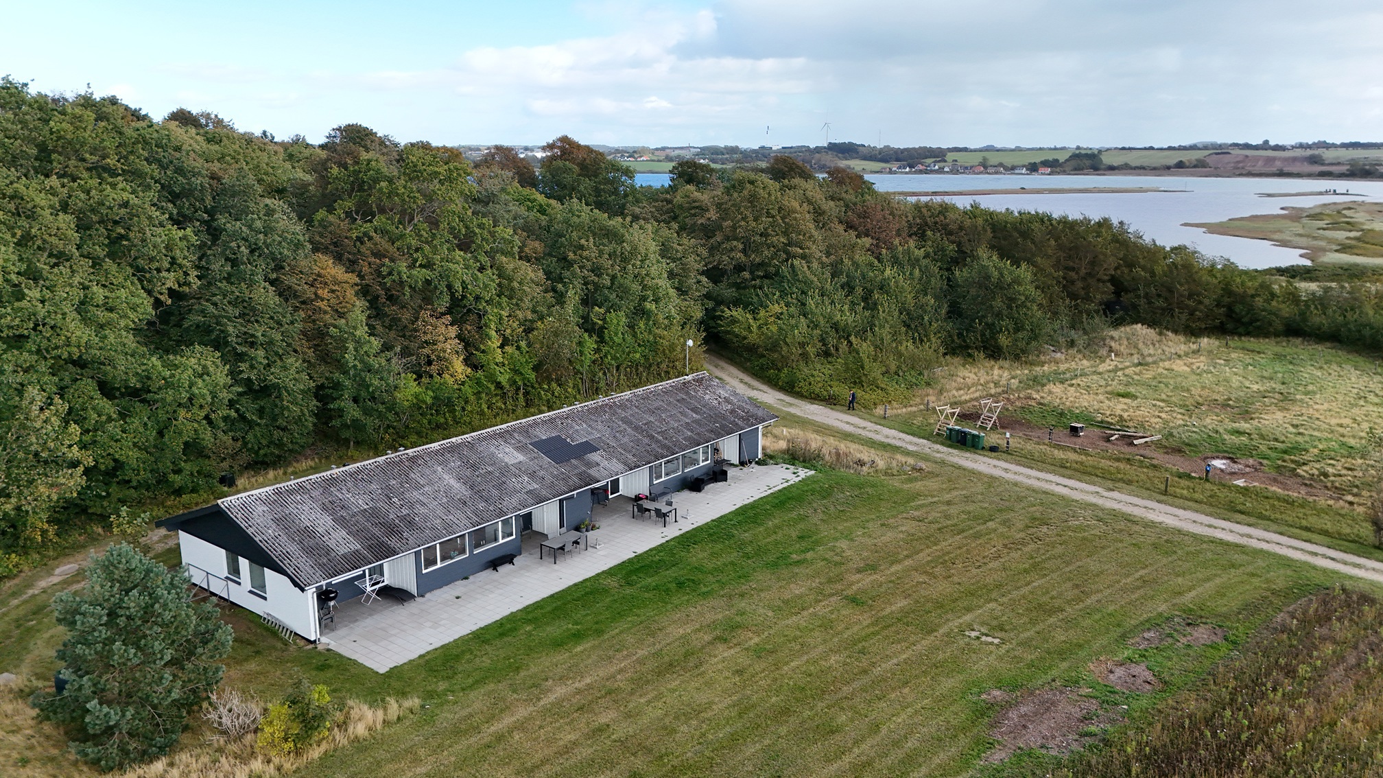 Ferielejligheder Thorø, feriebolig set fra oven