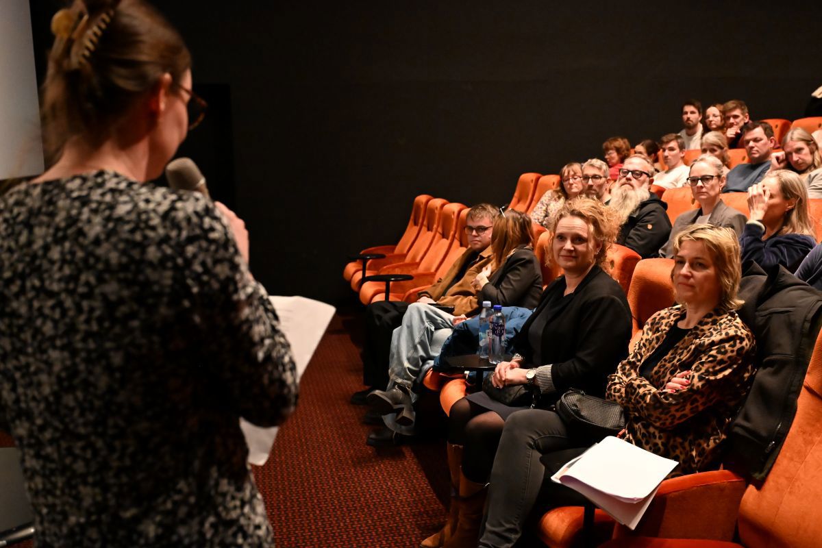 Katrine Fylking til arrangement med Mr. Nobody